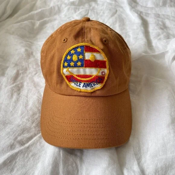 Smile America Smiley Face Dad Hat - Picture 5 of 16